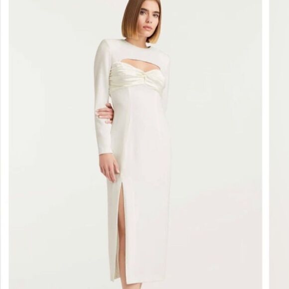 Cinq A Sept Pauline Midi Dress size 10 NWT - Picture 3 of 8